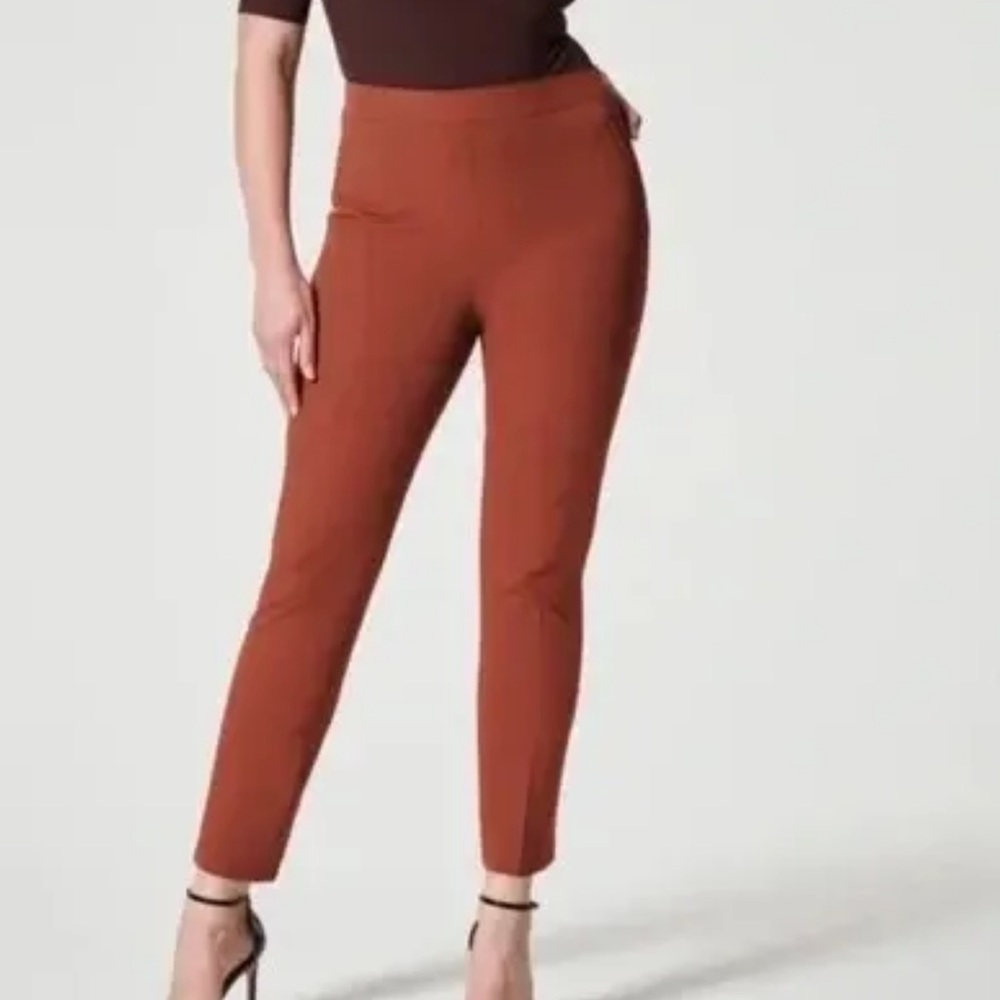 NWT Spanx On the Go Ankle Slim Straight Pants